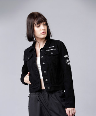 Tokyo Talkies Full Sleeve Solid Women Jacket