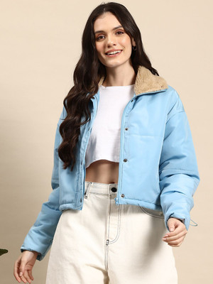 Mast & Harbour Full Sleeve Solid Women Jacket