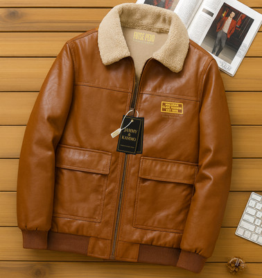 Jammy & Kammo Full Sleeve Solid Men Jacket