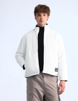 FLYING MACHINE Full Sleeve Solid Men Jacket