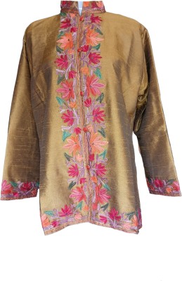 Pehnaav Full Sleeve Embroidered Women Jacket