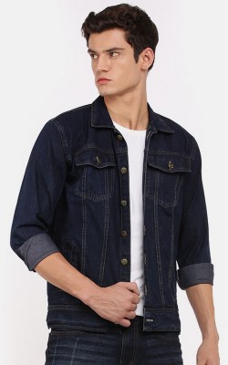 VOGATI Full Sleeve Washed Men Denim Jacket