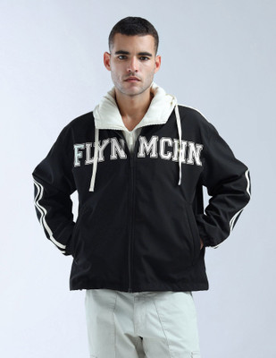FLYING MACHINE Full Sleeve Graphic Print Men Jacket