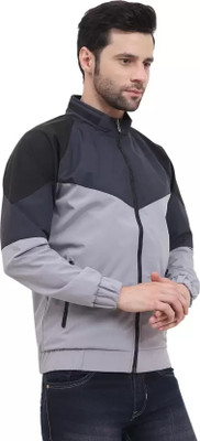 Mashaykh Full Sleeve Colorblock Men Jacket