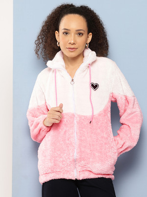 CORSICA Full Sleeve Woven Design Women Jacket