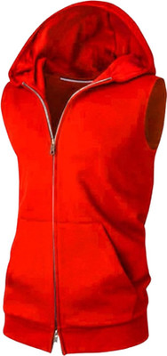 RRSFASHIONMART Sleeveless Solid Women Jacket