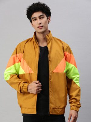 VOXATI Full Sleeve Colorblock Men Jacket