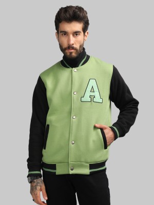 CHKOKKO Full Sleeve Self Design Men Jacket