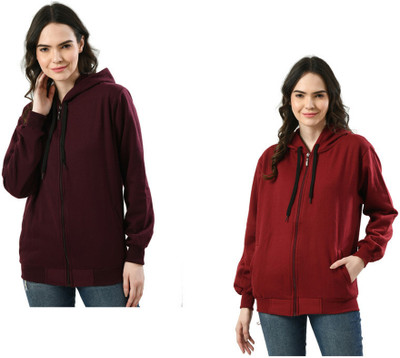 IndiWeaves Full Sleeve Solid Women Jacket