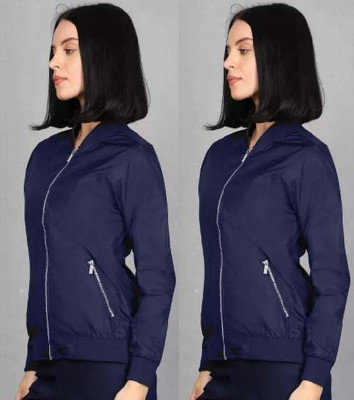 undefined Full Sleeve Self Design Women Jacket