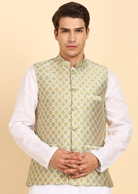 HEEVIS Sleeveless Solid Men Jacket