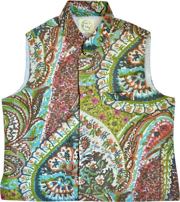 totsntulle Sleeveless Printed Boys Jacket