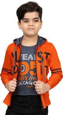 StylerOn Full Sleeve Printed Boys Jacket