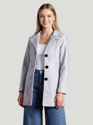 Leather Retail Full Sleeve Self Design Women Jacket