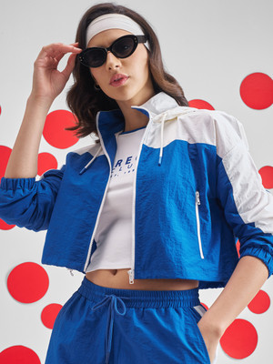 Tokyo Talkies Full Sleeve Colorblock Women Jacket