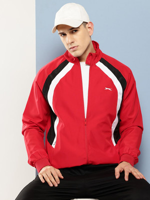 SLAZENGER Full Sleeve Colorblock Men Jacket