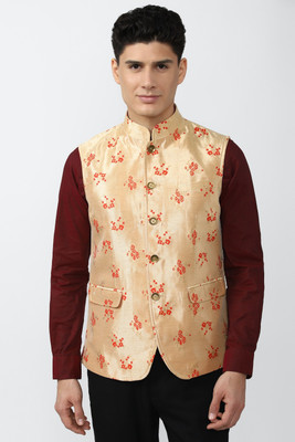 PETER ENGLAND Sleeveless Printed Men Jacket