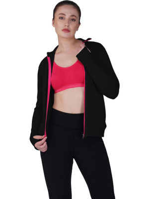 Palomi Full Sleeve Solid Women Jacket