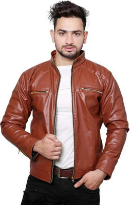 Reksans Full Sleeve Solid Men Jacket