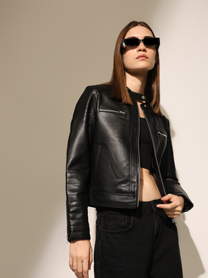 ONLY Full Sleeve Self Design Women Jacket