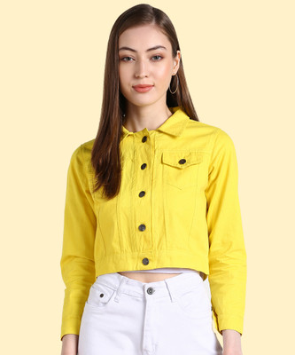 MONTREZ 3/4th Sleeve Solid Women Jacket