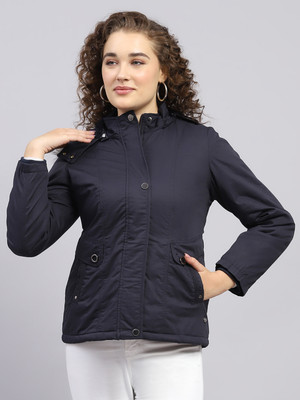 MONTE CARLO Full Sleeve Solid Women Jacket