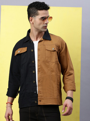 VOXATI Full Sleeve Colorblock Men Jacket