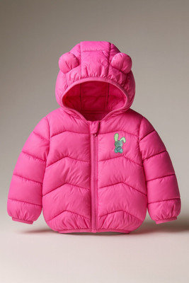 THE LITTLE BUNNY HOP IN STYLE Full Sleeve Solid Boys & Girls Jacket