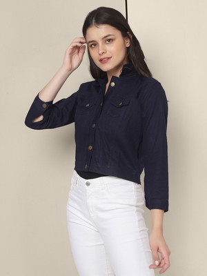 BuyNewTrend Full Sleeve Solid Women Jacket