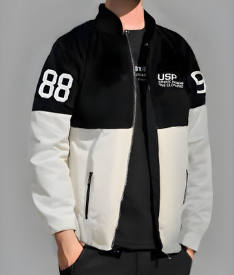Plus91 Full Sleeve Colorblock Men Jacket