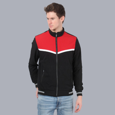 MSR STORE Full Sleeve Colorblock Men Jacket