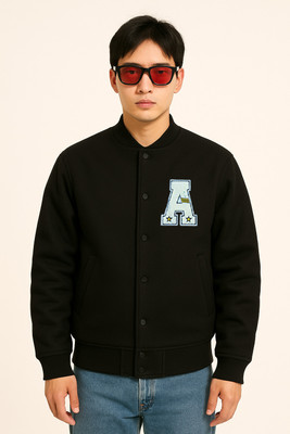 Oiin Full Sleeve Self Design Men Jacket
