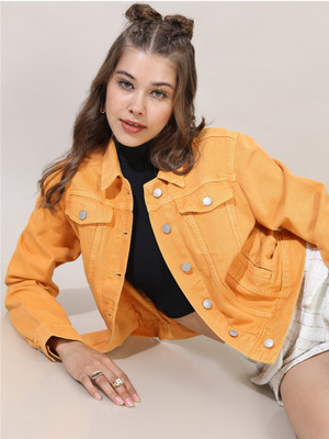 Tokyo Talkies Full Sleeve Solid Women Jacket
