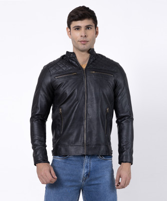 Rose Petals Full Sleeve Solid Men Jacket