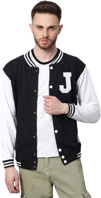 Jitisha Creative Full Sleeve Colorblock Men Jacket