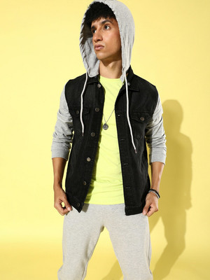WROGN Full Sleeve Solid Men Jacket