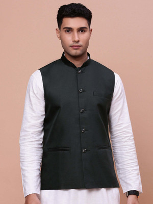 SHOWOFFFF Sleeveless Solid Men Jacket