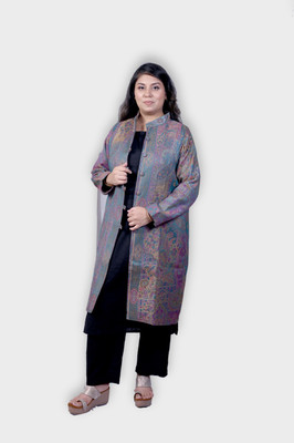 Allure Motifs Full Sleeve Paisley Women Jacket
