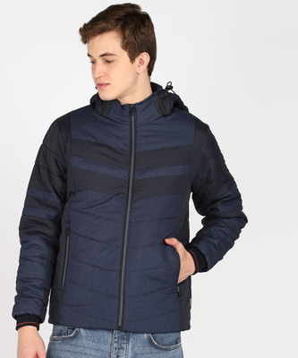 MONTE CARLO Full Sleeve Striped Men Jacket