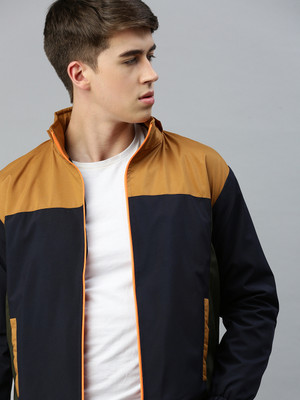 VOXATI Full Sleeve Colorblock Men Jacket