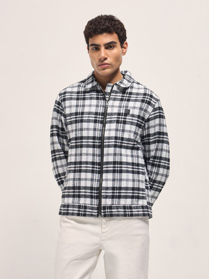 THE BEAR HOUSE Full Sleeve Checkered Men Jacket