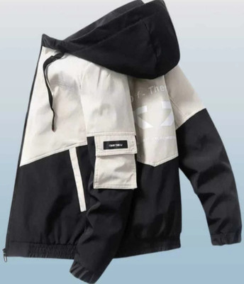 HRKBY JK Full Sleeve Colorblock Men Jacket