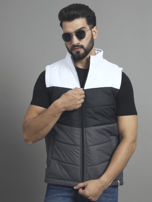 RENUOVO Sleeveless Colorblock Men Jacket