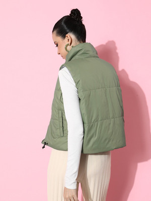 Roadster Sleeveless Solid Women Jacket