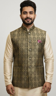 GIC Sleeveless Printed Men Jacket