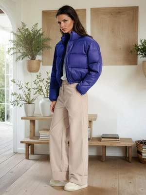 KOTTY Full Sleeve Solid Women Jacket