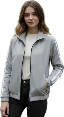 MAYKR Full Sleeve Solid Women Jacket