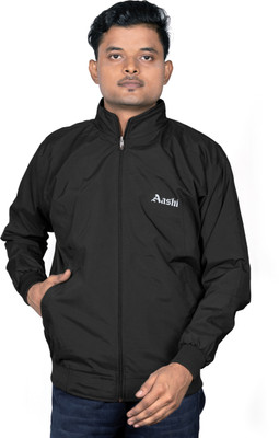 AASHI Full Sleeve Solid Men Jacket