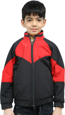 HRKBY JK Full Sleeve Colorblock Boys Jacket