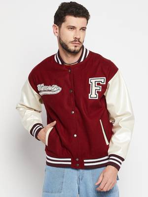 FUGAZEE Sleeveless Self Design Men Jacket